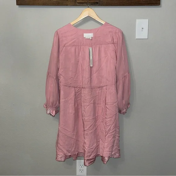 NEW Anthropologie Jolene Jacquard Mini Dress Size LP - Picture 8 of 16